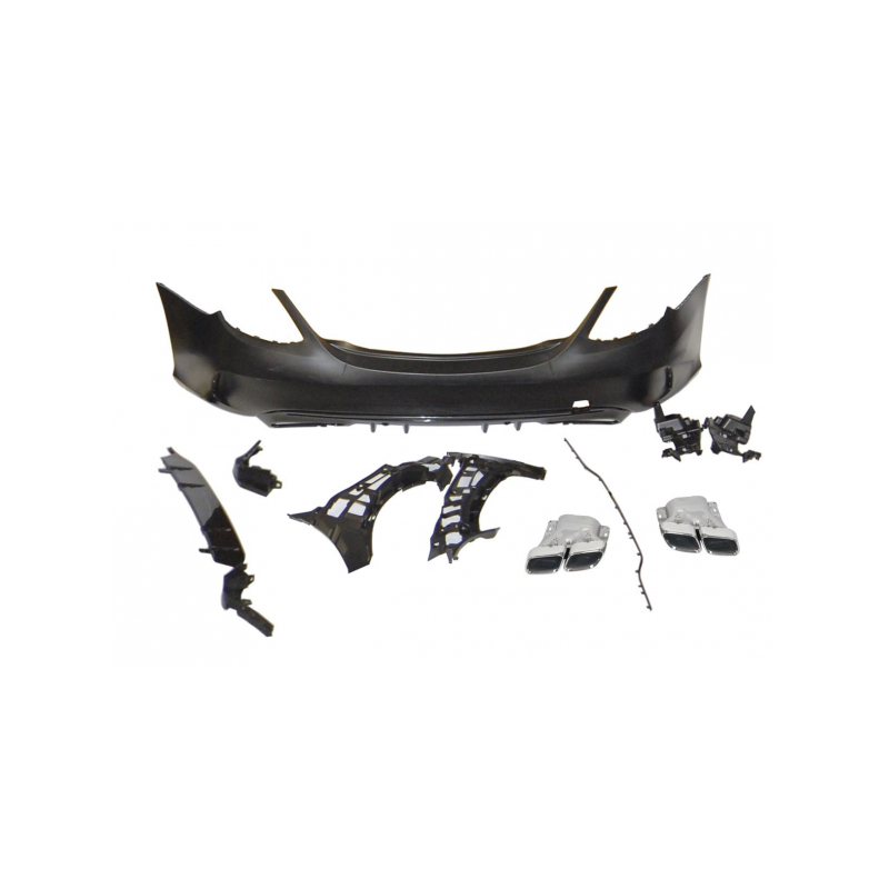 Paragolpes Trasero Mercedes W205 4P 2014-2021 Look C63 New