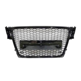 Parrilla Audi A4 Look RS4 B8 2009-2012 Full Black