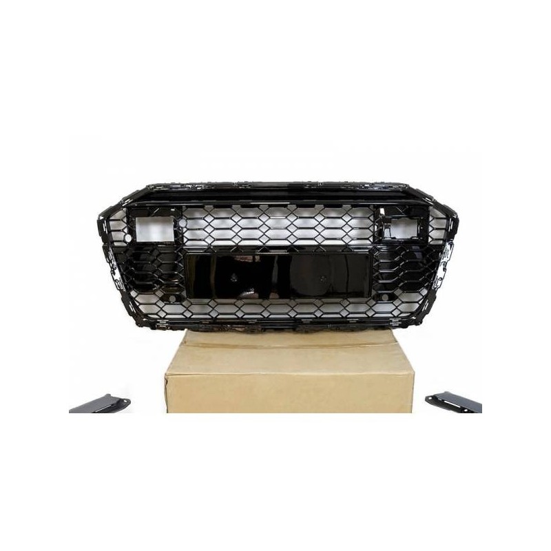 Parrilla AUDI A6 2020 C8 Look RS6 BLACK