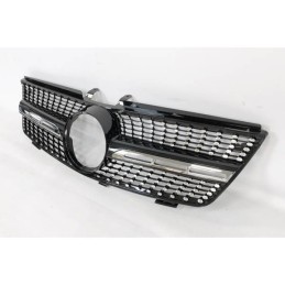 Parrilla Mercedes W164 2005-2008 Look Diamond Black