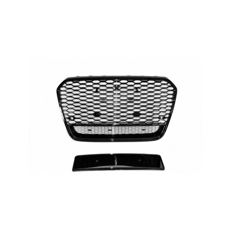 Parrilla Audi A6 11-14 Look RS6 Black II