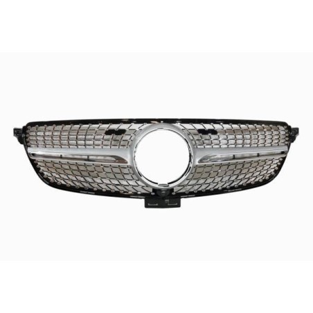Parrilla Mercedes GLE Coupe C292 (2015-2018) GLE W166 SUV (2015-2018) Look Diamond Cámara Chromed