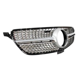 Parrilla Mercedes GLE Coupe C292 (2015-2018) GLE W166 SUV (2015-2018) Look Diamond Cámara Chromed