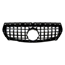 Parrilla Mercedes W117 CLA 2013-2019 Look GTR FULL BLACK