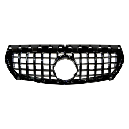 Parrilla Mercedes W117 CLA 2013-2019 Look GTR FULL BLACK