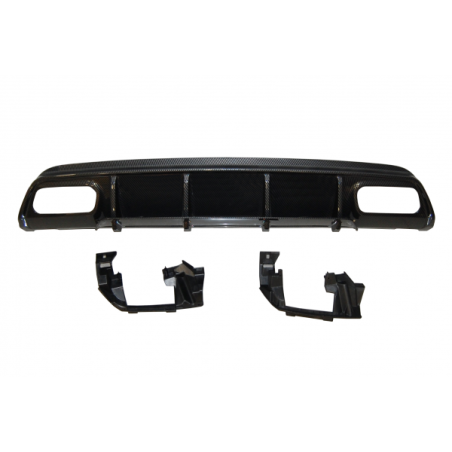 Difusor Trasero Mercedes W176 AMG 2012-2018 Look A45 Carbono