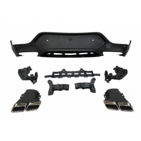 Difusor Trasero Mercedes GLC X253 COUPE 2015-2019 ABS