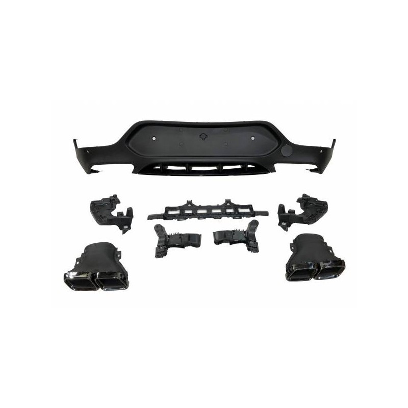 Difusor Trasero Mercedes GLC X253 COUPE 2015-2019 ABS
