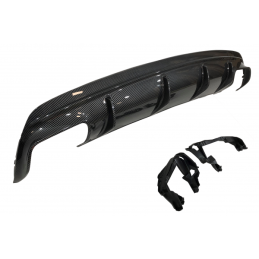 Difusor Trasero Mercedes CLA W117 13-15 4P/SW Look A45 Carbono