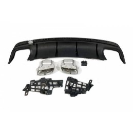 Difusor Trasero Mercedes CLA W117 2016-2018 4D/SW Style Facelift look A45