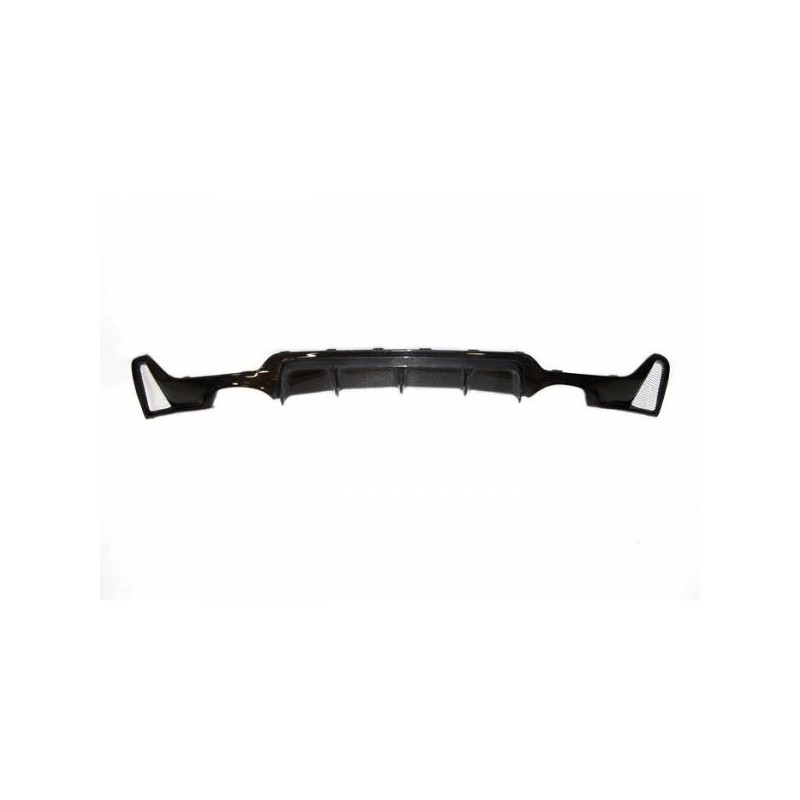 Difusor Trasero BMW F32 / F33 / F36 Carbono 2 Salidas simples