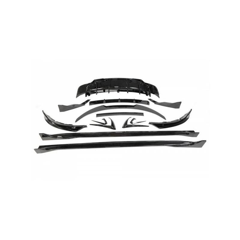 Kit De Carrocería Tesla Model 3 2017-2022 Negro Brillante